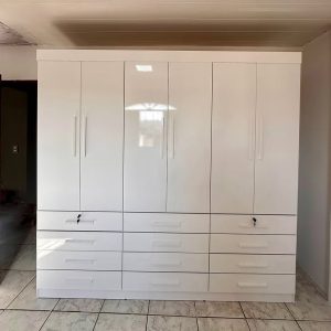Guarda-Roupa 6 Portas Mônaco 2,40 m – D’DORO MÓVEIS