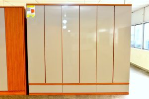 Guarda-Roupa 6 Portas Esparta 2,70 m Cinamono/Off White – TCIL